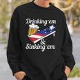 Mens Men Or Women Drinking Yard Game - Funny Cornhole Sweatshirt Gifts for Him