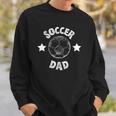 Mens Mens Soccer Dad Family Football Team Player Sport Father Sweatshirt Gifts for Him