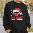 Mens Pops Claus Group Gifts Matching Family Christmas Sweatshirt Gifts for Him