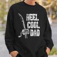 Mens Reel Cool Dad Fishing Daddy Mens Fathers Day Gift Idea Sweatshirt Gifts for Him