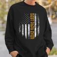 Mens Vintage Best Papa Ever Flag American Gifts Fathers Day Sweatshirt Gifts for Him
