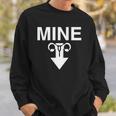 Mine Arrow With Uterus Pro Choice Womens Rights Sweatshirt Gifts for Him