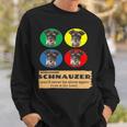 Miniature Schnauzer House Rule Cute & Loyal Dog Sweatshirt Gifts for Him