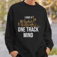 Model Train Locomotive Railroad Collector Sweatshirt Gifts for Him