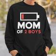 Mom Of 2 Boys Shirt From Son Mothers Day Birthday Women Active 154 Trending Shirt Sweatshirt Gifts for Him