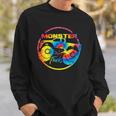 Monster Trucks Retro Tie Dye Off Road Lovers Gift Sweatshirt Gifts for Him