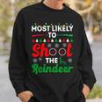 Most Likely To Shoot The Reindeer 556 Shirt Sweatshirt Gifts for Him