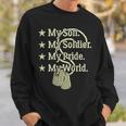 My Son Is A Soldier Hero Proud 707 Shirt Sweatshirt Gifts for Him