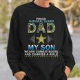 My Son Wears Combat Bootsproud 689 Shirt Sweatshirt Gifts for Him