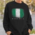 Nigeria Nigerian Flag Gift Souvenir Sweatshirt Gifts for Him