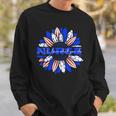 Nurses American Flag Sunflowers Happy 4Th Of July Day Sweatshirt Gifts for Him