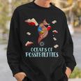 Oceans Of Possibilities Summer Reading 2022 Librarian Sweatshirt Gifts for Him