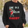 One In A Melon Daddy Dabbing Watermelon Sweatshirt Gifts for Him