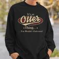 Otter Shirt Personalized Name GiftsShirt Name Print T Shirts Shirts With Name Otter Sweatshirt Gifts for Him