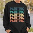 Painting Name Shirt Painting Family Name Sweatshirt Gifts for Him