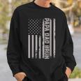 Papa Dad Bruh Fathers Day 4Th Of July Us Flag Vintage 2022 Sweatshirt Gifts for Him