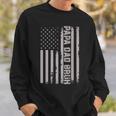 Papa Dad Bruh Fathers Day 4Th Of July Us Flag Vintage 2022 Sweatshirt Gifts for Him