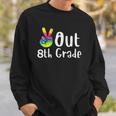 Peace Out 8Th Grade Tie Dye Graduation Class Of 2022 Virtual Sweatshirt Gifts for Him