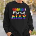 Proud Ally Ill Be There For You Lgbt Sweatshirt Gifts for Him