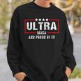 Proud Ultra Maga V8 Sweatshirt Gifts for Him