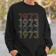 Retro Pro Roe 1973 Pro Choice Feminist Womens Rights Sweatshirt Gifts for Him