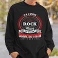 Rock Shirt Family Crest RockShirt Rock Clothing Rock Tshirt Rock Tshirt Gifts For The Rock Sweatshirt Gifts for Him