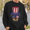 Rottweiler Patriotic Dog Mom & Dad 4Th Of July Usa Sweatshirt Gifts for Him