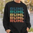 Ruhl Name Shirt Ruhl Family Name V3 Sweatshirt Gifts for Him