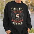 Salas Blood Run Through My Veins Name V3 Sweatshirt Gifts for Him