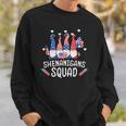 Shenanigans Squad 4Th Of July Gnomes Usa Independence Day Sweatshirt Gifts for Him