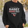 Soon To Be Daddy Est 2022 Pregnancy Announcement Sweatshirt Gifts for Him