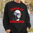 Suck It England Funny 4Th Of July Patriotic Sweatshirt Gifts for Him