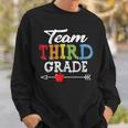 Team Third Grade Squad First Day Of School Teacher Kids Sweatshirt Gifts for Him