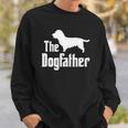 The Dogfather - Funny Dog Gift Funny Glen Of Imaal Terrier Sweatshirt Gifts for Him