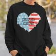 Ultra Maga And Proud Of It American Flag Vote Red Sweatshirt Gifts for Him