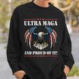 Ultra Maga Eagle Vintage Sweatshirt Gifts for Him