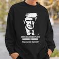 Ultra Maga Uninstalling Deep State Please Be Patient Funny Anti Biden Us Flag Pro Trump Trendy Sweatshirt Gifts for Him