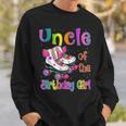 Uncle Birthday Girl Rolling Skate Birthday Family Party Sweatshirt Gifts for Him