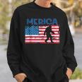 Us Flag Bigfoot July 4Th Sasquatch Patriotic Merica Sweatshirt Gifts for Him