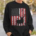 Usa Flag Day Deer Hunting 4Th July Patriotic Gift Sweatshirt Gifts for Him