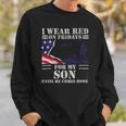Veteran Red Fridays For Veteran Military Son Remember Everyone Deployed 98 Navy Soldier Army Military Sweatshirt Gifts for Him