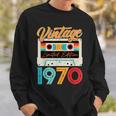 Vintage 1970 Awesome 52 Years Old Retro 52Nd Birthday Bday Sweatshirt Gifts for Him