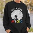 Vintage African Afro Black Girl Magic Pride Melanin Woman Sweatshirt Gifts for Him