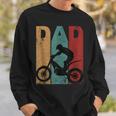 Vintage Motocross Dad Dirt Bike Fathers Day 4Th Of July Sweatshirt Gifts for Him