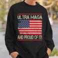 Vintage Ultra Maga And Proud Of It V2 Sweatshirt Gifts for Him