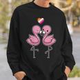 Womens Lesbian Flamingo Lgbt Lesbian Sweatshirt Gifts for Him