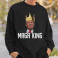 Womens Maga King Shirt The Great Maga King Trump Ultra Maga Sweatshirt Gifts for Him