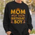 Womens Mom Of The Birthday Boy Cowboy Western Theme Birthday Party Sweatshirt Gifts for Him