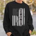 Womens Papa Dad Bruh Fathers Day 4Th Of July Us Flag Vintage 2022 Sweatshirt Gifts for Him