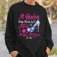 Womens This Queen Was Born In May Happy Birthday To Me Sweatshirt Gifts for Him